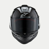 ALPINESTARS Supertech R10 Helmet - Solid - Carbon Black - 2XL 8200124-1902-XXL