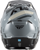 Fly Racing Formula CP Seal Helmet Black/Grey/Light Grey XS
