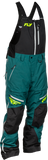 Fly Racing Incline Bib Teal and Black Large Tall - Durable Motocross Gear