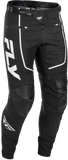 Fly Racing Rayce Bicycle Pants Black/White Size 38 for BMX and MTB Riders