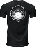 Fly Racing Fly Worldwide Tee Black Large - Comfortable Cotton Crew Neck T-Shirt