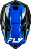 Fly Racing Yth Rayce Repeat Bicycle Helmet - Black and Blue Youth Helmet with Lightweight Design and Ventilation
