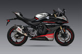 Yoshimura 19450BP520 AT2 Slip-On Exhaust with Matte Carbon Fiber End Cap for Street Vehicles