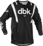 Fly Racing Kinetic Mesh Dbk Jersey Black/White XL for Motorcycle Riding