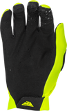 Fly Racing Youth Pro Lite Gloves Hi Vis/Black Yellow (Part #379-046YL)