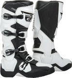 Fly Racing FR5 Boots White Size 7 – Durable Motocross Footwear