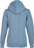 Fly Racing Women's Corporate Zip Up Light Blue Jacket - Size Large
