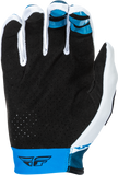 Fly Racing Youth Lite Gloves Blue/White (Part Number 379-712YL)