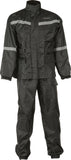 Fly Racing 479-80172X 2-Piece Rain Suit in Black - Size 2X