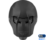 Fly Racing Formula CC Solid Helmet Matte Black - Size Small (Part #73-4300S)