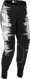 Fly Racing Women's Lite Pants Black/Grey/White Size 11/12 – Lightweight and Comfortable Motorcycle Pants