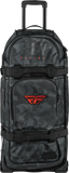 Fly Racing Ogio Rig 9800 Gear Bag Black/Grey with SLED™ Wheeled Chassis and Adjustable Compartments