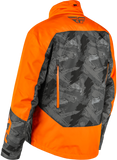 Fly Racing Snx Pro Jacket Orange/Black Small – Waterproof and Insulated Snowboard Jacket