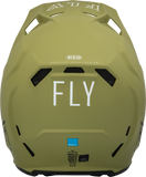 Fly Racing Formula CC Centrum Helmet Matte Olive Green and Black - Small