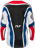 Fly Racing Lite Se Glory Jersey Red/White/Blue Small - Lightweight Performance Motocross Jersey