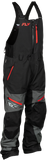 Fly Racing Incline Bib Grey/Black XL Tall - Durable Motorcycle Gear for Off-Road Riders