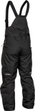 Fly Racing Carbon Bib Black and Grey Medium Tall