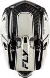 Fly Racing Yth Werx R Flow Carbon Helmet - Black and Grey, Youth Size