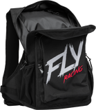 FLY Racing Jump Pack Backpack Black/White – Durable Moto Gear Luggage