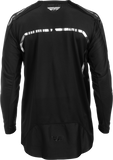 Fly Racing Evolution DST SE Spark Jersey Black/Silver Large