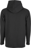 Fly Racing Weekender Pullover Hoodie Black/White Large