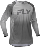 Fly Racing Evolution DST Jersey White/Grey Medium - High-Performance Cycling Jersey