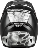 FLY Racing Kinetic Verdict Kryptek Helmet Black/Grey SM – Lightweight Off-Road Motorcycle Helmet with Advanced Ventilation and Safety Features