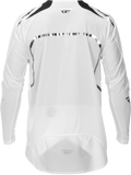 Fly Racing Evolution DST Le Flash Jersey White/Silver Medium