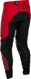 Fly Racing Lite Pants Black/Red Size 32 - Lightweight Racing Motorcycle Pants with Adjustable Fit and Enhanced Protection