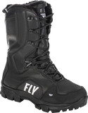 Fly Racing Marker Boot Black Size 7 – All-Terrain Off-Road Footwear with Waterproof and Insulated Design