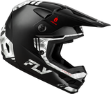 FLY Racing Kinetic Verdict Kryptek Helmet Black/Grey Extra Small (Part #73-8728XS)