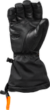 Fly Racing Highland Gloves Black/Grey/Orange Medium - Weatherproof and High Visibility Motorcycle Gloves