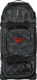 Fly Racing Ogio Rig 9800 Gear Bag Black/Grey with SLED™ Wheeled Chassis and Adjustable Compartments