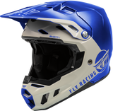 Fly Racing Formula CC Centrum Helmet Metallic Blue & Light Grey XS