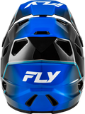 Fly Racing Yth Rayce Repeat Bicycle Helmet Black/Blue - Lightweight & Certified Safety