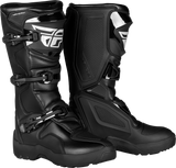 Fly Racing Maverik LT Enduro Boot Black Size 8 – Durable Motocross Gear with Advanced Protection