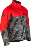 Fly Racing Snx Pro Jacket Red/Black Large – Waterproof Snowboarding Jacket with Thermal Liner