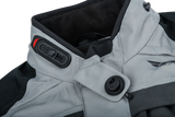 Fly Racing Off Grid Jacket Grey Medium - Weatherproof, High-Visibility Motorcycle Jacket