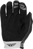 Fly Racing Youth Lite Gloves Grey/Black - Model 379-710YM