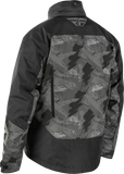 Fly Racing Youth Snx Pro Jacket Black Yxs - Weatherproof Snowboard Jacket with Removable Liner and Safety Features