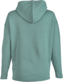 Fly Racing Women's Weekender Hoodie Sage/Black Large - Comfortable Lightweight Pullover