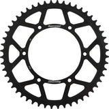 Rear Sprocket Steel 52t 520 Blk Yam