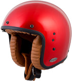 Bellfast Open Face Helmet Candy Red Xs