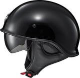 Exo C90 Open Face Helmet Gloss Black Xs