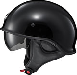 Exo C90 Open Face Helmet Gloss Black Md