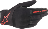 ALPINESTARS Copper Gloves - Black/Red - Small 3568420-1030-S