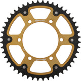 Rear Stealth Sprocket Alu/Stl 48t 520 Gld Hon/Kaw/Yam