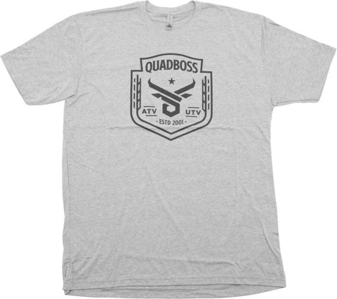QB BARBWIRE TEE GREY M