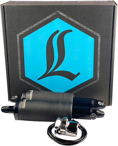 LEGEND SUSPENSION AIR-A FL Adjustable AIR Suspension - Chrome Handlebar Control -  '15+ FLTRX/U 13110158