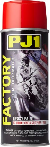 PJ1/VHT Factory Match Paint - Honda Red '88-'89 - 12 oz. net wt. - Aerosol 17-HRO